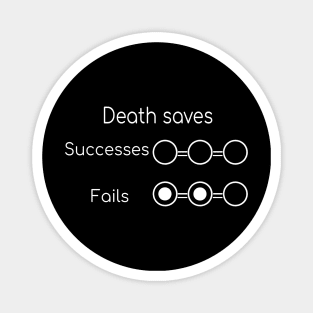 Almost stabilised, 2 succeded death saves Magnet